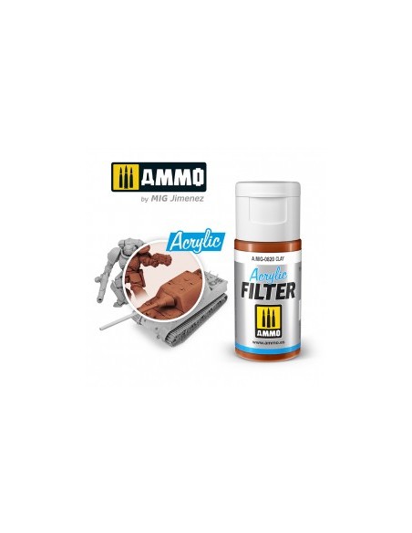 FILTRO ACRÍLICO ARCILLA