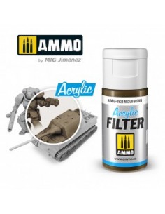 FILTRO ACRÍLICO MARRÓN MEDIO