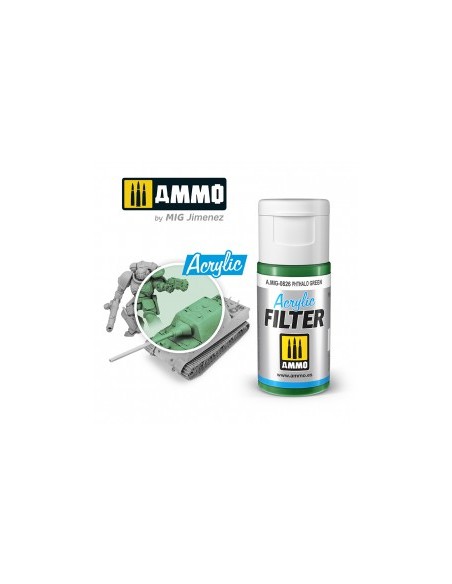 FILTRO ACRÍLICO VERDE PHTHALO