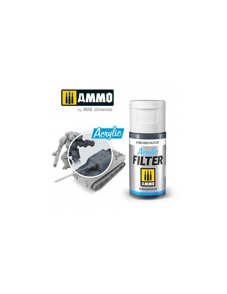 FILTRO ACRÍLICO AZUL PÁLIDO