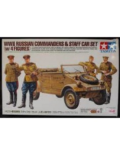 WWII RUSSIAN COMMANDERS & STAFF CAR SET KUVELWAGEN