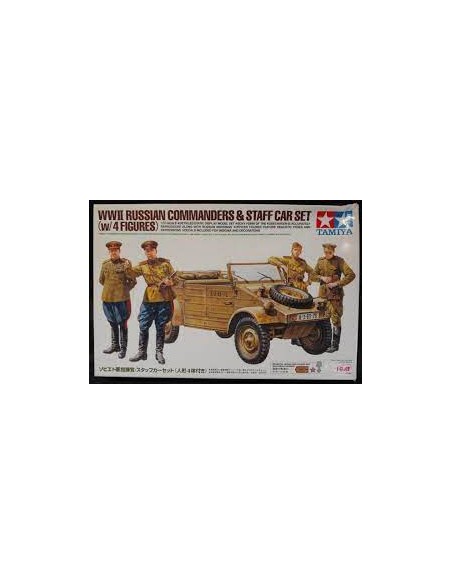 WWII RUSSIAN COMMANDERS & STAFF CAR SET KUVELWAGEN