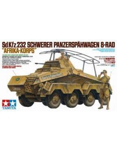 SD.KFZ 232 SCHWERER PANZERSPÄWAGEN 8-RAD AFRIKA CORPS...