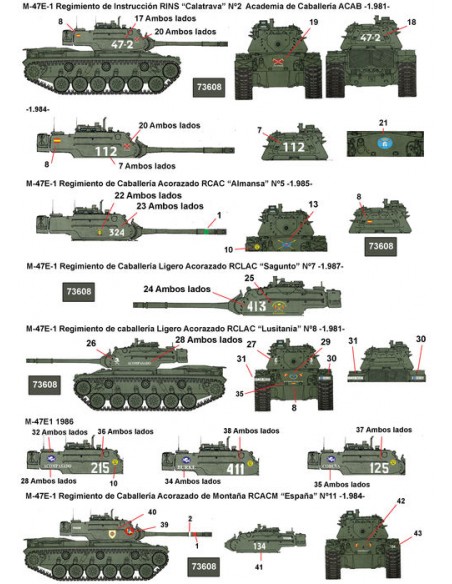 CALCAS M47 EN ESPAÑA 1/35