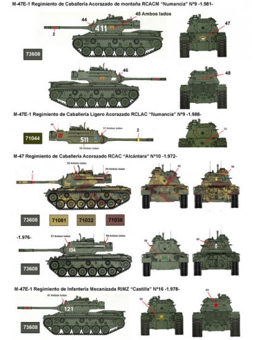 CALCAS M47 EN ESPAÑA 1/35