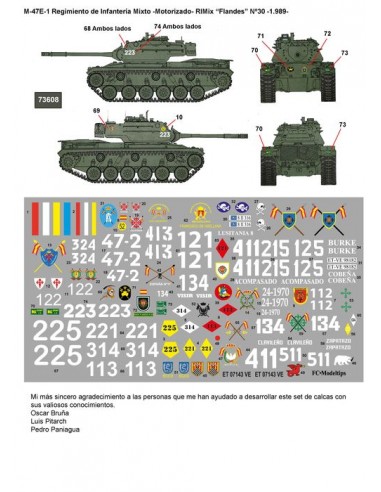 CALCAS M47 EN ESPAÑA 1/35