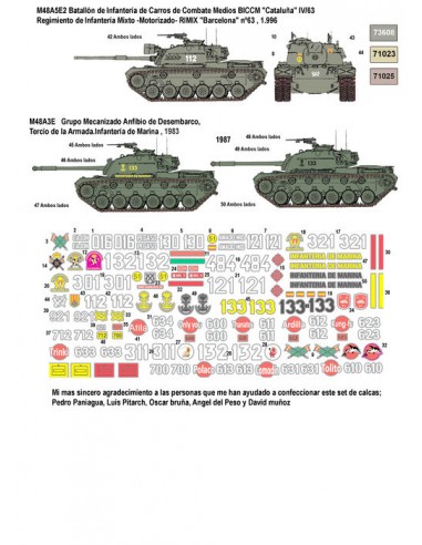 CALCAS M48 EN ESPAÑA 1/35
