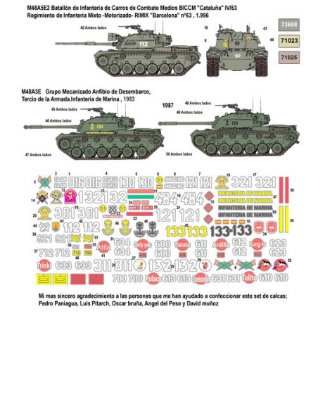 CALCAS M48 EN ESPAÑA 1/35
