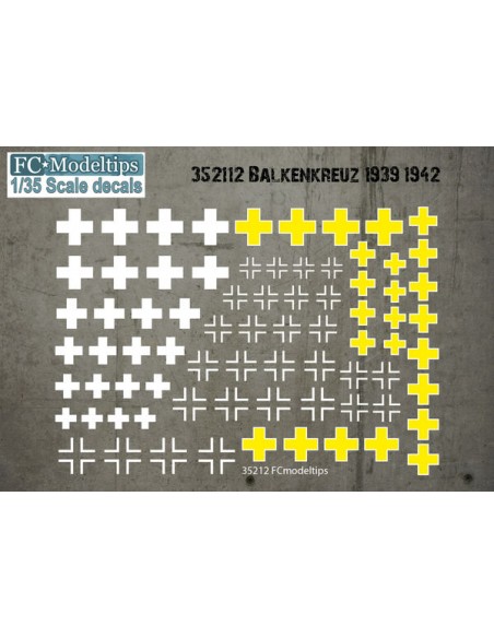 CALCAS BALKENKREUS 1939-1942, 1/35