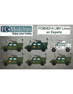 CALCAS LMV LINCE EN ESPAÑA 1/35