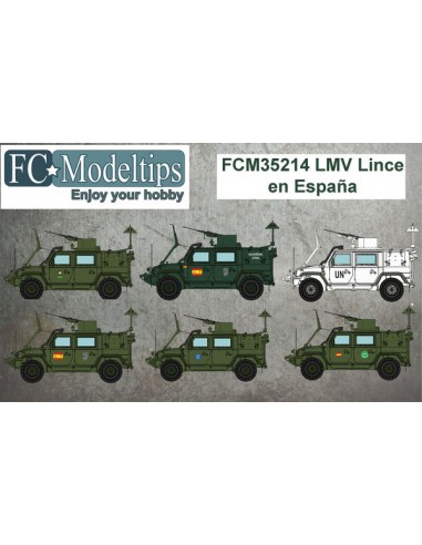 CALCAS LMV LINCE EN ESPAÑA 1/35