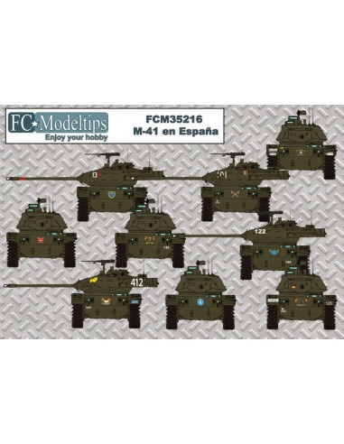 CALCAS M41 EN ESPAÑA 1/35