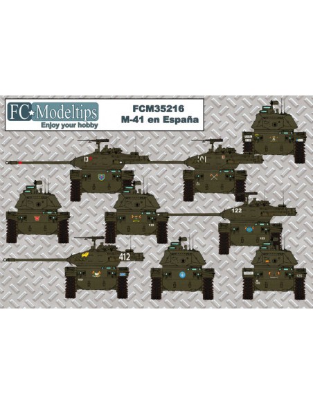 CALCAS M41 EN ESPAÑA 1/35