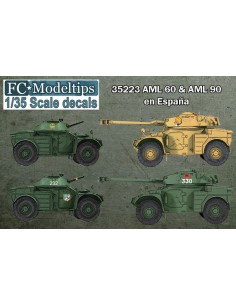 CALCAS PANHARD AML-60 Y 90 EN ESPAÑA 1/35
