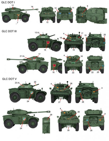 CALCAS PANHARD AML-60 Y 90 EN ESPAÑA 1/35