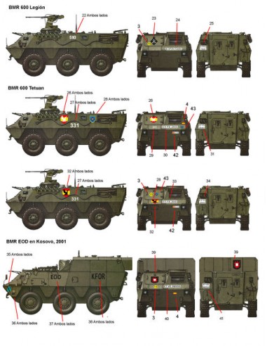 CALCAS BMR Y VEC EN ESPAÑA 1/35