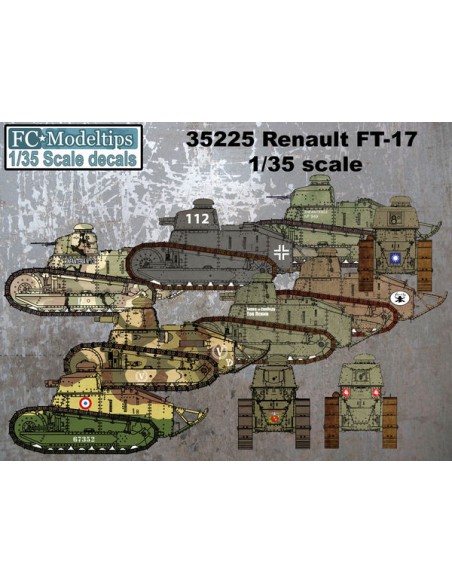 CALCAS FT-17 INTERNACIONAL 1/35