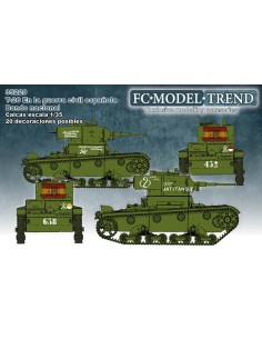 CALCAS FT-26 EN ESPAÑA, BANDO NACIONAL 1/35