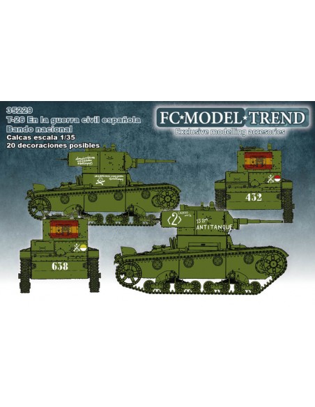 CALCAS FT-26 EN ESPAÑA, BANDO NACIONAL 1/35