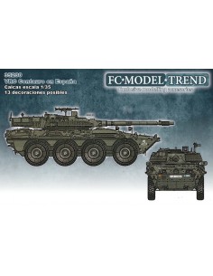 CALCAS VCI CENTAURO EN ESPAÑA 1/35