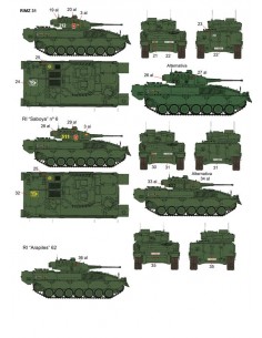 CALCAS VCI/VCC PIZARRO 1/35 2