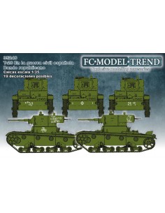 CALCAS T-26 EN ESPAÑA, BANDO REPUBLICANO 1/35