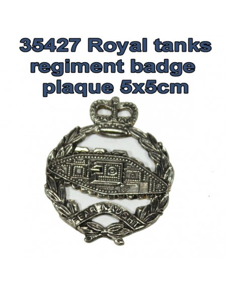 PLACA ROYAL TANK REGIMENT