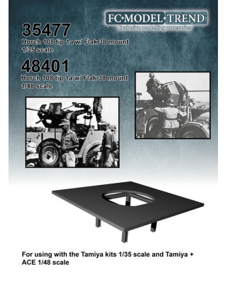 FLAK MOUNT FOR HORCH 106