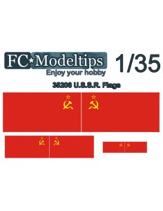BANDERA ADAPTABLE URSS 1/35
