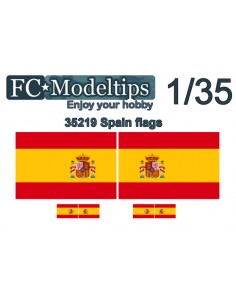 BANDERA ADAPTABLE ESPAÑA 1/35