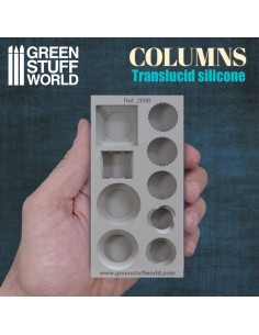 MOLDE SILICONA COLUMNAS 2
