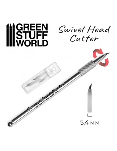 CÚTER CABEZA GIRATORIA CON 3 RECAMBIOS