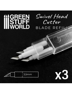 RECAMBIO CUCHILLAS CÚTER CABEZA GIRATORIA