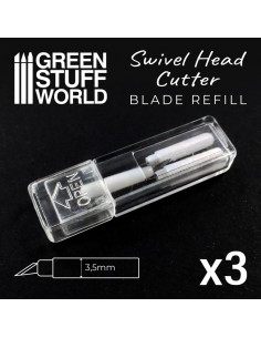 RECAMBIO CUCHILLAS CÚTER CABEZA GIRATORIA 2