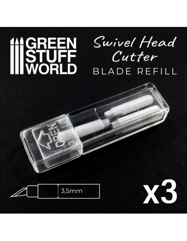 RECAMBIO CUCHILLAS CÚTER CABEZA GIRATORIA