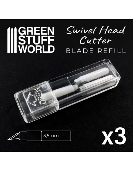 RECAMBIO CUCHILLAS CÚTER CABEZA GIRATORIA