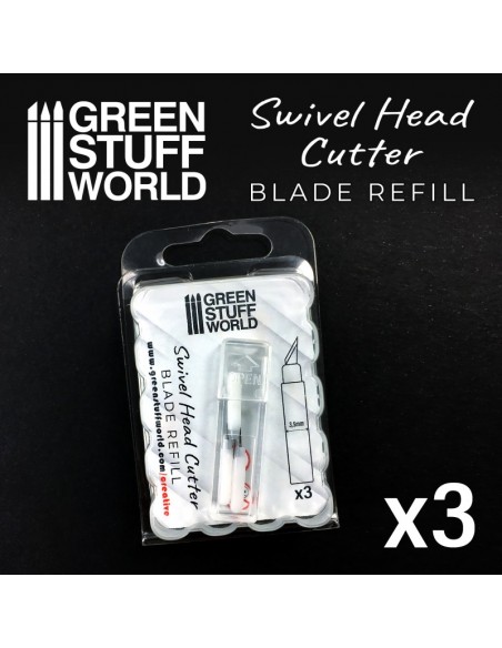 RECAMBIO CUCHILLAS CÚTER CABEZA GIRATORIA