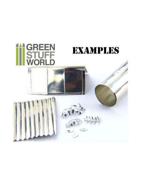 LÁMINA DE ESTAÑO FLEXIBLE 10x45cm