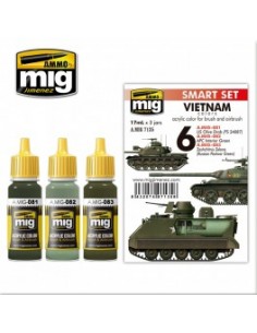 SET DE COLORES DE VIETNAM