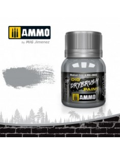 DRYBRUSH PINCEL SECO GRIS MEDIO