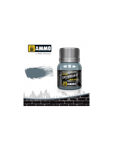 DRYBRUSH PINCEL SECO GRIS BASALTO