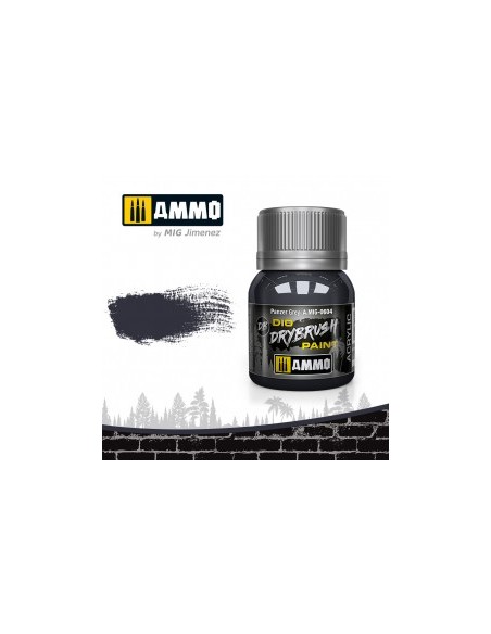DRYBRUSH PINCEL SECO GRIS PANZER