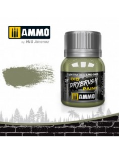 DRYBRUSH PINCEL SECO VERDE OLIVA CLARO