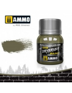 DRYBRUSH PINCEL SECO VERDE OLIVA MEDIO