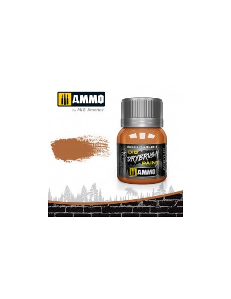 DRYBRUSH PINCEL SECO ÓXIDO MEDIO