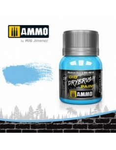 DRYBRUSH PINCEL SECO AZUL MEDIO