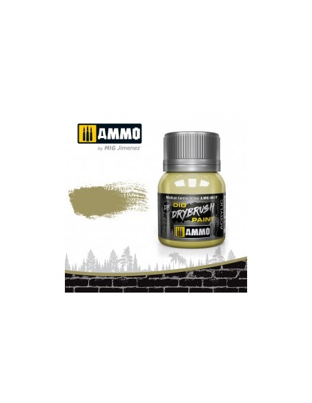 DRYBRUSH PINCEL SECO AMARILLO MEDIO ALEMÁN