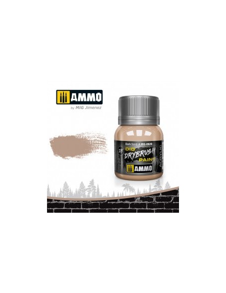 DRYBRUSH PINCEL SECO ARENA OSCURA