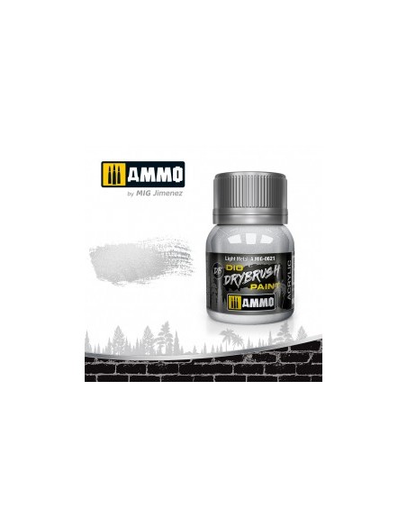 DRYBRUSH PINCEL SECO METAL CLARO