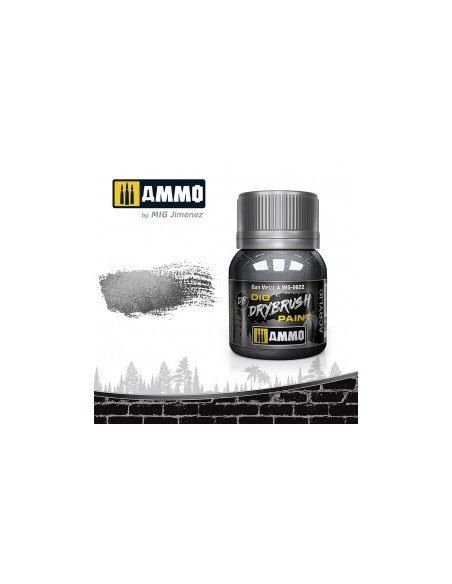 DRYBRUSH PINCEL SECO ACERO PAVONADO